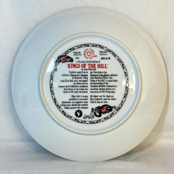 Dominion China LTD 1990 Limited Edition of “Kings of the Hill” by Joan Sharrock - Picture 12 of 15